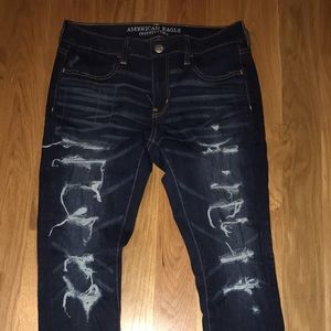 American Eagle Outfitters size 8 regular dark